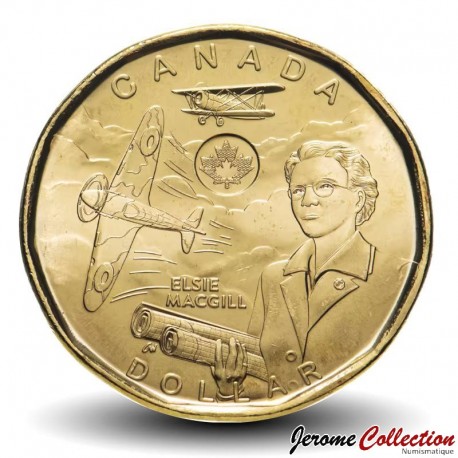 CANADA - PIECE de 1 DOLLAR - Elsie MacGill - 2023 – Km3344 – JeromeCollection