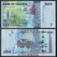 OUGANDA - Billet de 2000 Shillings - Poisson - 2022 – P50g – JeromeCollection