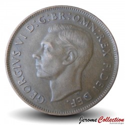 AUSTRALIE - PIECE de 1 Penny - George VI / Kangourou - (Melbourne Mint) - 1951