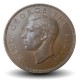 NOUVELLE-ZÉLANDE - PIECE de 1 Penny - Oiseau Tui / George VI - 1951 – Km21 – JeromeCollection
