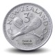 NOUVELLE-ZÉLANDE - PIECE de 3 Pence - Patu maoris sculptés - 1961 – Km25 – JeromeCollection