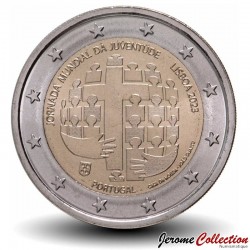 PORTUGAL - PIECE de 2 Euros - Journées mondiales de la jeunesse à Lisbonne - 2023 – Km943 – JeromeCollection