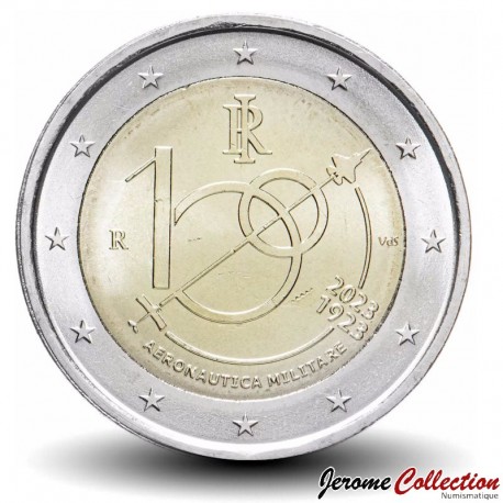 ITALIE - PIECE de 2 Euros - Aeronautica Militare - 2023 – Km495 – JeromeCollection