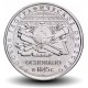 RUSSIE - PIECE de 5 Roubles - Société russe de géographie - 2015