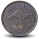 AUSTRALIE - PIECE de 1/2 Penny - Kangourou / George VI (● Perth Mint) sans "IND:IMP" - 1950 – Km42 – JeromeCollection
