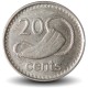 FIDJI - PIECE de 20 Cents - Dent polie de cachalot - 2009 – Km121 – JeromeCollection