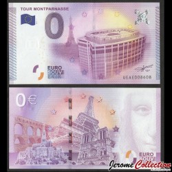 Billet Souvenir 0 Euro - Tour Eiffel