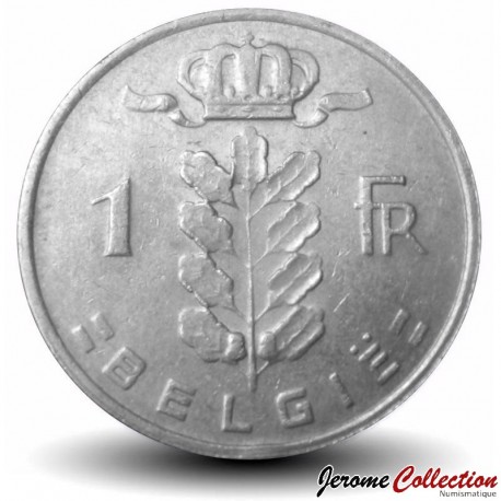 BELGIQUE - PIECE de 1 Franc - Cérès - Belgie - 1972 – Km143 – JeromeCollection