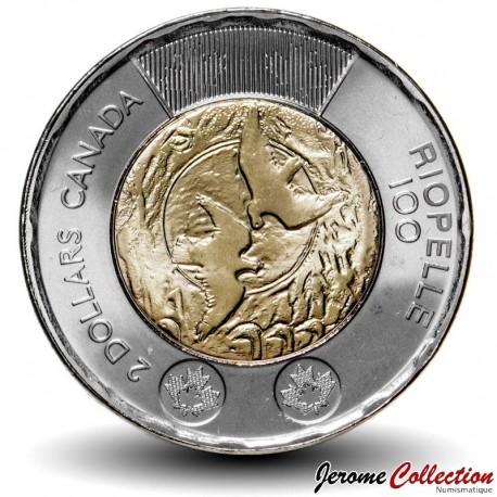 CANADA - PIECE de 2 DOLLARS - 100 Anniversaire de Jean Paul Riopelle - 2023 – Km3348 – JeromeCollection