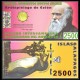 GALAPAGOS - Billet de 2500 Nouveaux Sucres - Darwin / Manchot des Galápagos - 5.11.2010 – N362710 – JeromeCollection