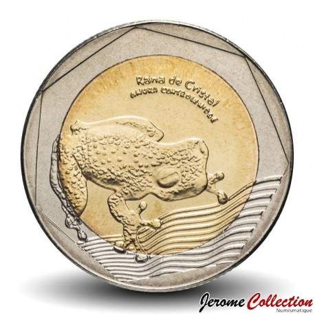 COLOMBIE - PIECE de 500 PESOS - Grenouille de verre - 2012 – Km298 – JeromeCollection