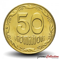 UKRAINE - PIECE de 50 Kopiyok (Magnétique) - 2013