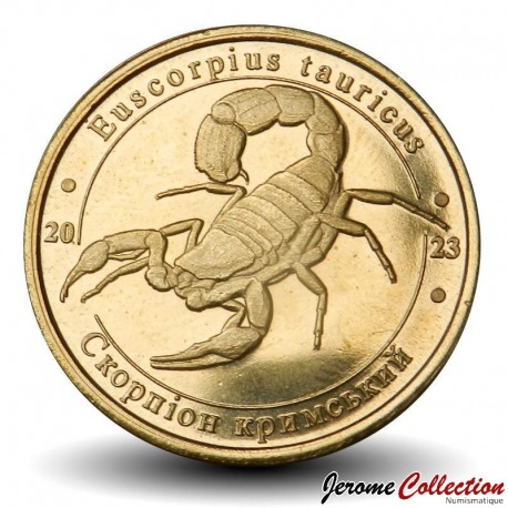 UKRAINE - PIECE de 1 Zlotnik - Euscorpius tauricus - 2023 – N388662 – JeromeCollection