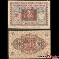 ALLEMAGNE / DARLEHENSKASSENSCHEINE - Billet de 2 Mark - 1920 – P60 – JeromeCollection