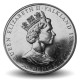 ILES MALOUINES / ILES FALKLAND - PIECE de 50 Pence - 40eme anniversaire de règne de la reine Elizabeth II - 1992 – Km34