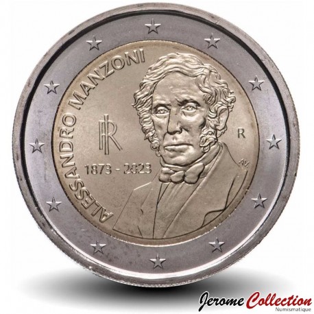 ITALIE - PIECE de 2 Euros - Alessandro Manzoni - 2023 – N353310 – JeromeCollection