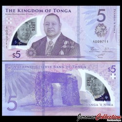 TONGA - Billet de 5 Pa'anga - Haʻamonga ʻa Maui - 2023 – P51 – JeromeCollection