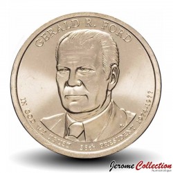 ETATS UNIS / USA - PIECE de 1 Dollar - Série Présidents : 38 - Gerald R. Ford - 2016 - D
