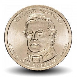 ETATS UNIS / USA - PIECE de 1 Dollar - Série Présidents: 13 - Millard Fillmore - 2010 - P – Km475 – JeromeCollection