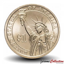 ETATS UNIS / USA - PIECE de 1 Dollar - Série Présidents : 13 - Millard Fillmore - 2010 - P