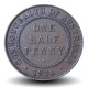 AUSTRALIE - PIECE de ½ Penny - George V - 1936 – Km22 – JeromeCollection