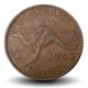 AUSTRALIE - PIECE de 1 Penny - George VI / Kangourou - (Melbourne) - 1943 – Km36 – JeromeCollection
