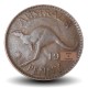 AUSTRALIE - PIECE de 1 Penny - George VI / Kangourou - (● Perth Mint) - 1945 – Km36 – JeromeCollection
