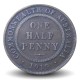 AUSTRALIE - PIECE de ½ Penny - George V - 1919 – Km22 – JeromeCollection