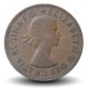 AUSTRALIE - PIECE de 1 Penny - Elizabeth II / Kangourou - (Melbourne) - 1958 – Km56 – JeromeCollection