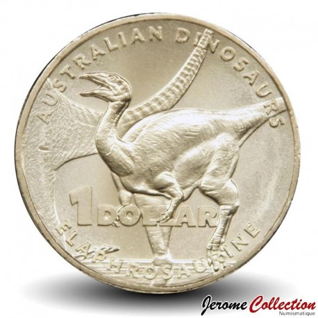 AUSTRALIE - PIECE de 1 Dollar - Elaphrosaurus- 2022 – Km4317 – JeromeCollection