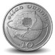 MAN (Ile de) - PIECE de 10 Pence - Carte topographique de Man - 1990 – Km210 – JeromeCollection
