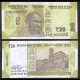 INDE - Billet de 20 Roupies - Grottes d'Ellora - Lettre N - 2023 – P110q – JeromeCollection