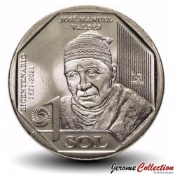 PEROU - PIECE de 1 Sol - José Manuel Valdéz - 2023