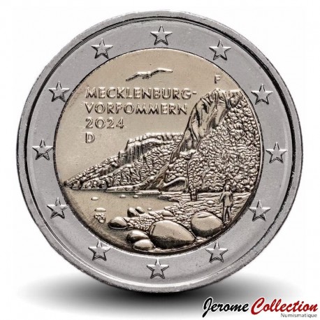 ALLEMAGNE - PIECE de 2 Euros - Parc national de Jasmund - D - 2024 – Km439 – JeromeCollection