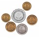 LIBYE - SET / LOT de 6 PIECES de 1 1 5 10 50 Dirhams - 1975 / 1979 – Km12 13 14 18 19 22 – JeromeCollection