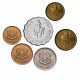 LIBYE - SET / LOT de 6 PIECES de 1 1 5 10 50 Dirhams - 1975 / 1979 – Km12 13 14 18 19 22 – JeromeCollection