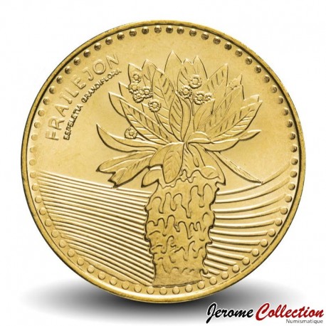 COLOMBIE - PIECE de 100 PESOS - Plante Espeletia - 2016