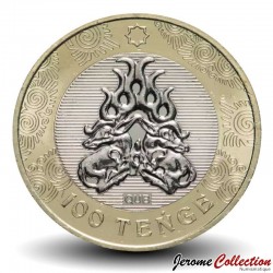 KAZAKHSTAN - 100 Tenge - Style Sakas - Chevreuil - 2022