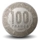 CONGO - PIECE de 100 FRANCS - Elands de Derby - 1990 – Km2 – JeromeCollection