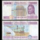 CONGO / ETATS DE L'AFRIQUE CENTRALE / BEAC - Billet de 10000 Francs - Transport et communication - T - 2016 – P110Tc –