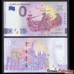 BILLET TOURISTIQUE - ZERO 0 EURO - LOZERE - LA BETE DE GEVAUDAN - La Lozère Naturellement - UEXE- 2024-2