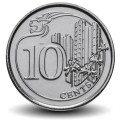 SINGAPOUR - PIECE de 10 Cents - Logement social - 2014 – Km346 – JeromeCollection