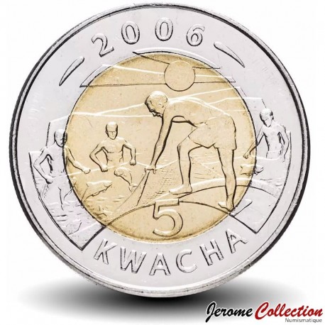 MALAWI - PIECE de 5 Kwacha - 4 pêcheurs - 2006 – Km57 – JeromeCollection