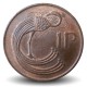 IRLANDE - PIECE de 1 Penny - Oiseau - (Magnétique) - 1996 – Km20a – JeromeCollection