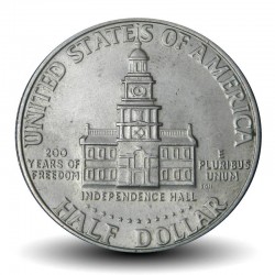 ETATS UNIS / USA - PIECE de 50 Cents - Bicentenaire de l'indépendance - D - 1976 – Km205 – JeromeCollection