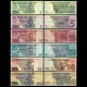 ZIMBABWE - SET / LOT de 6 Billets de 2 5 10 20 50 100 Dollars - Animaux - 2019 / 2020 – P101 102 103 104 105 106 –