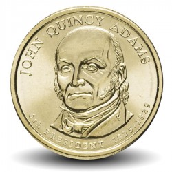 ETATS UNIS / USA - PIECE de 1 Dollar - Série Présidents : 6 - John Quincy Adams - 2008 - D
