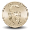 ETATS UNIS / USA - PIECE de 1 Dollar - Série Présidents: 11 - James K. 