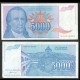 YOUGOSLAVIE - Billet de 5000 Dinara - Dositej Obradović - 1994 – P141 – JeromeCollection