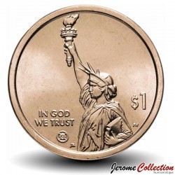 ETATS UNIS / USA - PIECE de 1 Dollar - Industrie et l’innovation - Illinois - Charrue métallique - P - 2024